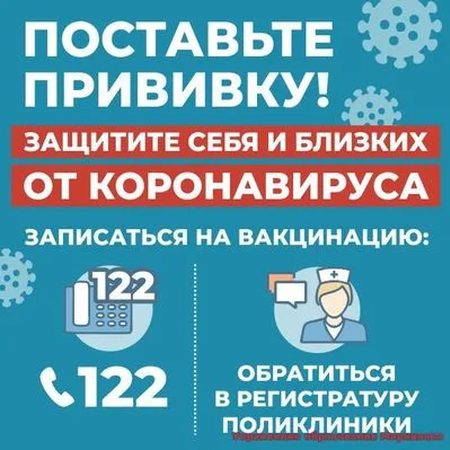 Вакцинация населения от коронавариса